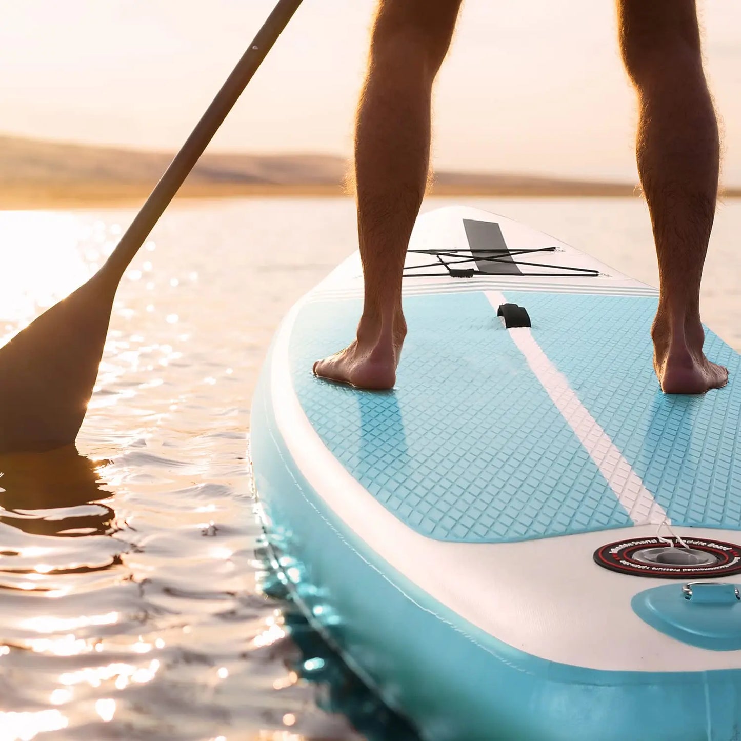 Inflatable Stand up Paddle Board SUP  Accessories Triple Action Pump Fishing