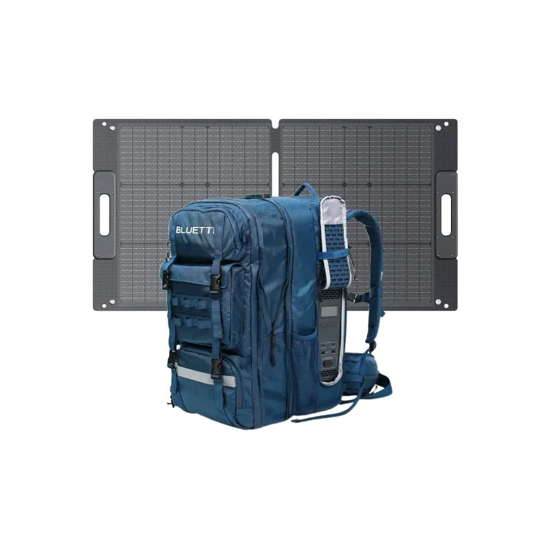 [US Stock] BLUETTI Handsfree 1 Solar Backpack Power Station, 268.8Wh 300W LiFePO4 Solar Generator