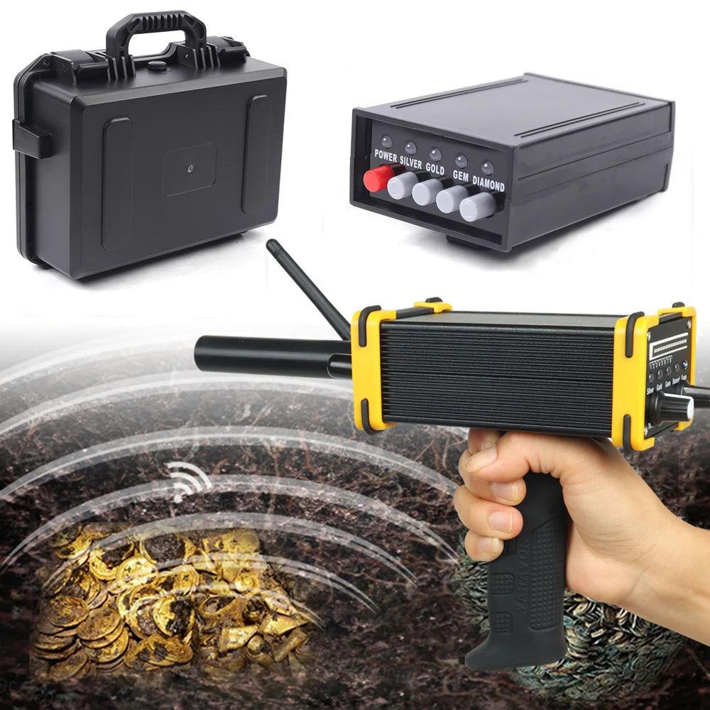 GR-100 Metal Detector,Voice Alarm Sy,tem Efficient, High Capacity Device Search For Gold, Gem