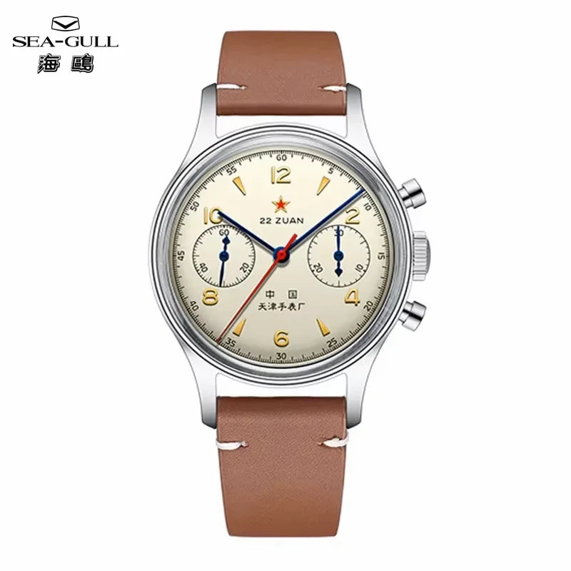Seagull 1963 International Chronograph Manual Winding Mechanical Watches Original ST1901