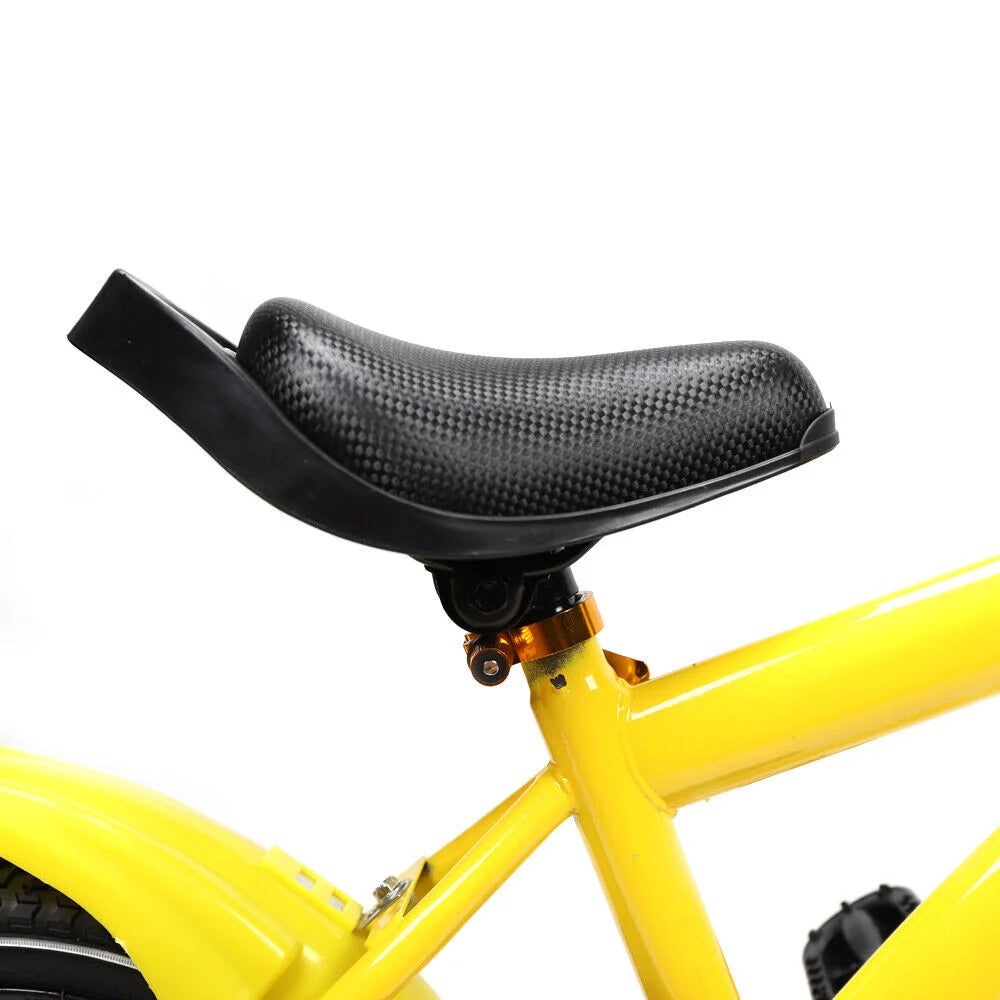 14 Inch Bike Boys Girls Bicycle Student Bike for 2-11 Years Kids Bike White/Red/Blue/yellow