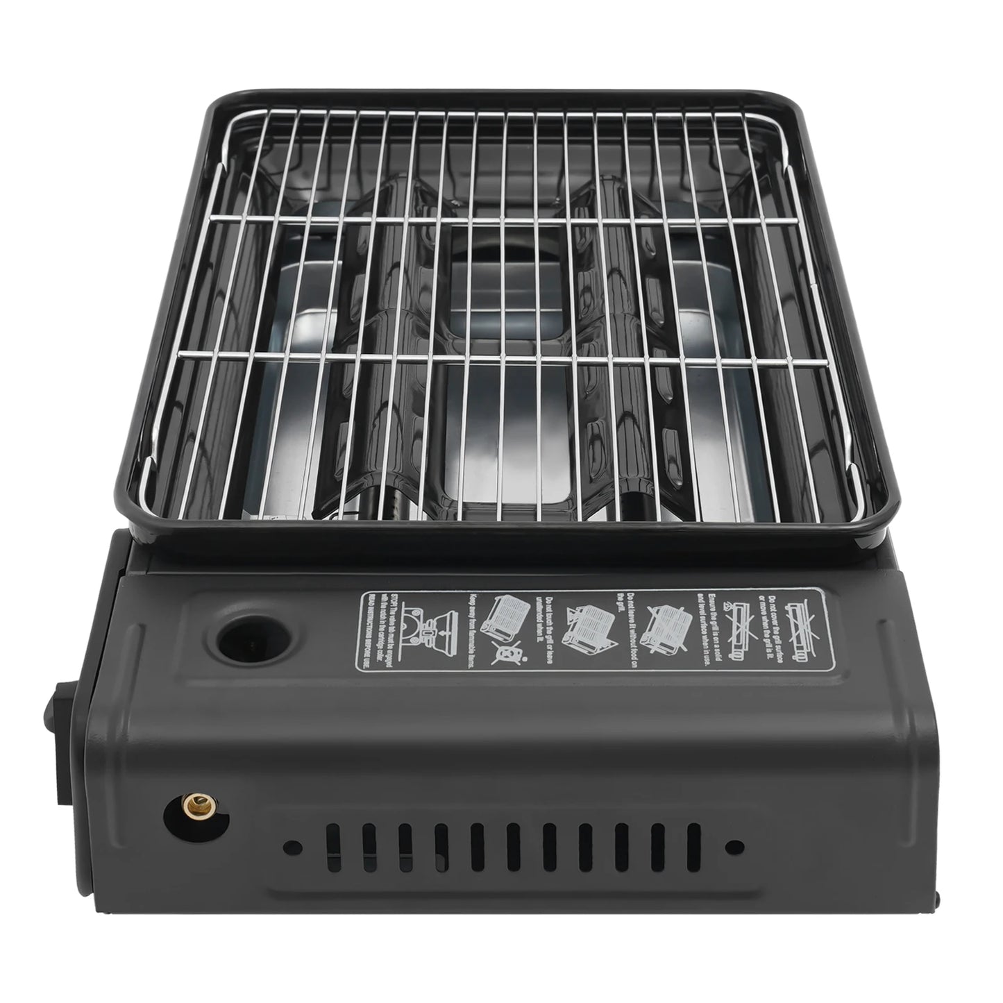 2.2KW Portable LPG/Butane Gas Grill Camping Stove Kit w/Carrying Case for Trekking RV