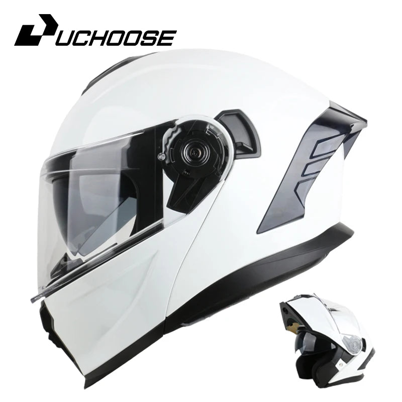 DIY modular helmetDOT Motorcycle Helmet Four Seasons Motocross Racing Modular Flip Up  Men Women