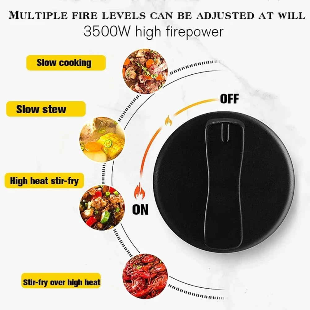 Single Burner Camping Gas Stove - Automatic Ignition Cassette Outdoor Cooking Hiking Picnic