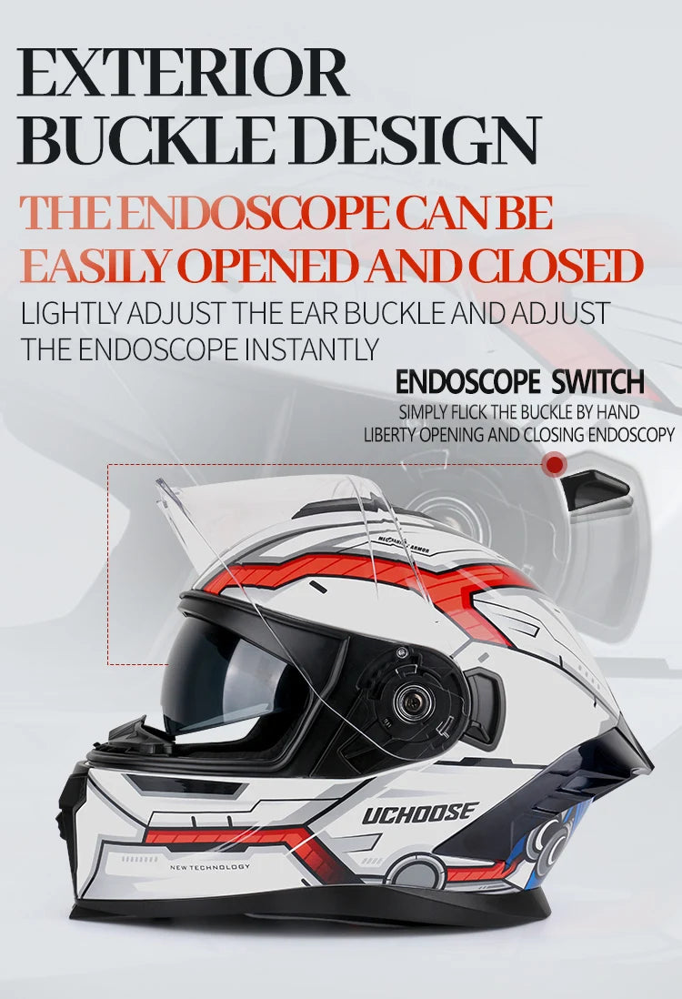 DIY modular helmetDOT Motorcycle Helmet Four Seasons Motocross Racing Modular Flip Up  Men Women