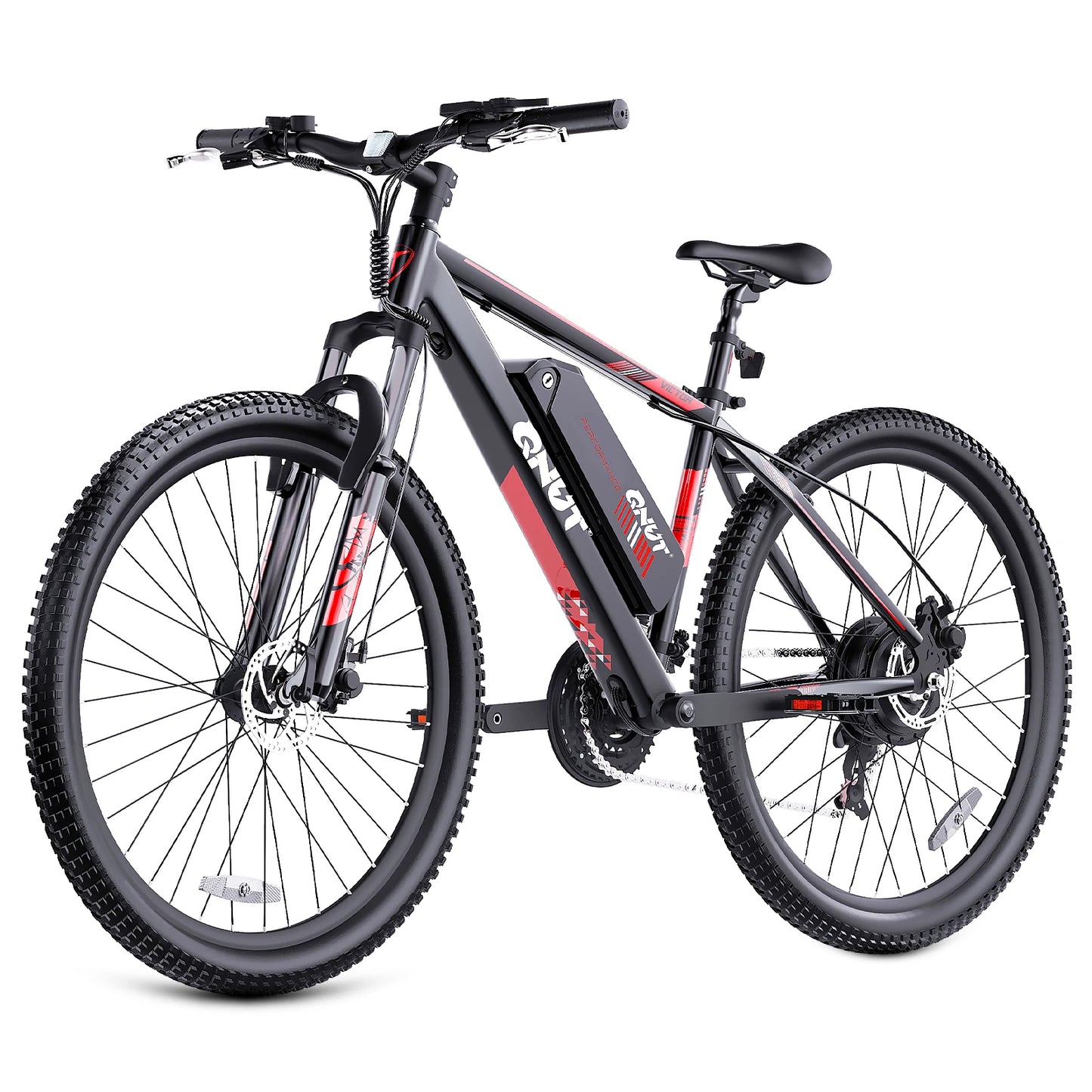 26" E- Bike Mountain Bike With 1000w Peak Motor Electric Dirt Bike With Great Climbing Ability