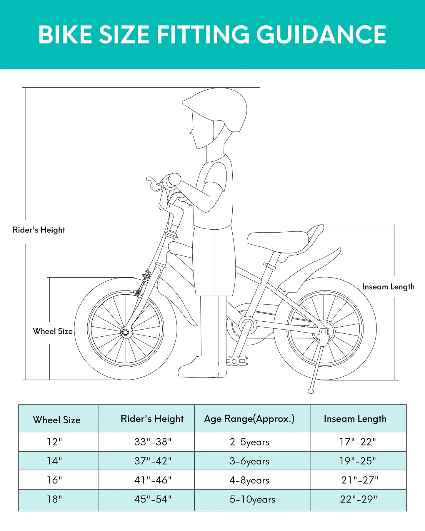 16 Inch Kids Bike with Training Wheels & Kickstand Dual Handbrake Adjustable Handlebar & Saddle