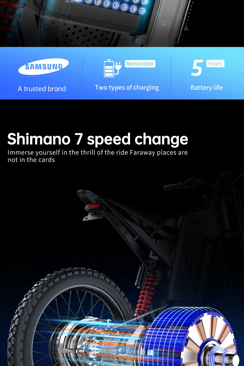 Max E-Motorcycles 3000W Brushless Gearless Motors 60V30AH Lithium Battery Speed 85Kmh Adult Off Road