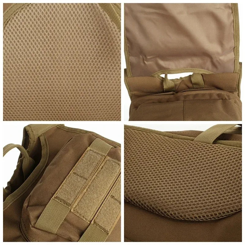 35L tactical backpack survival hiking backpack cycling backpack fishing backpack suitable for travel camping and outdoor sports