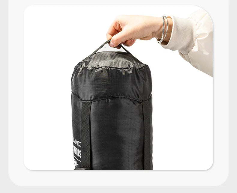 Outdoor Sleeping Bag Compression Bag Camping Travel Organizer Large Capacity Portable Compression Storage Bag for Camping Clothe