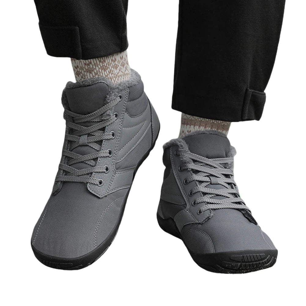 Winter Snow Boots Cold-Proof Trekking Shoes Waterproof Wide Toe Lightweight Walking Boots