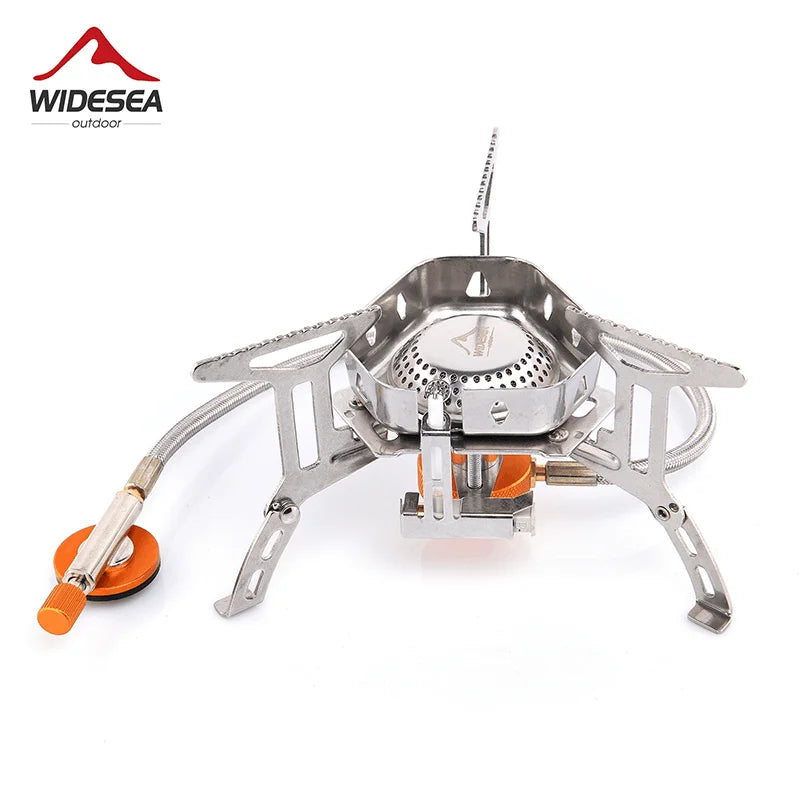 Camping Wind Proof Gas Burner Strong Fire Stove-Heater Tourist Kitchen Survival Trips