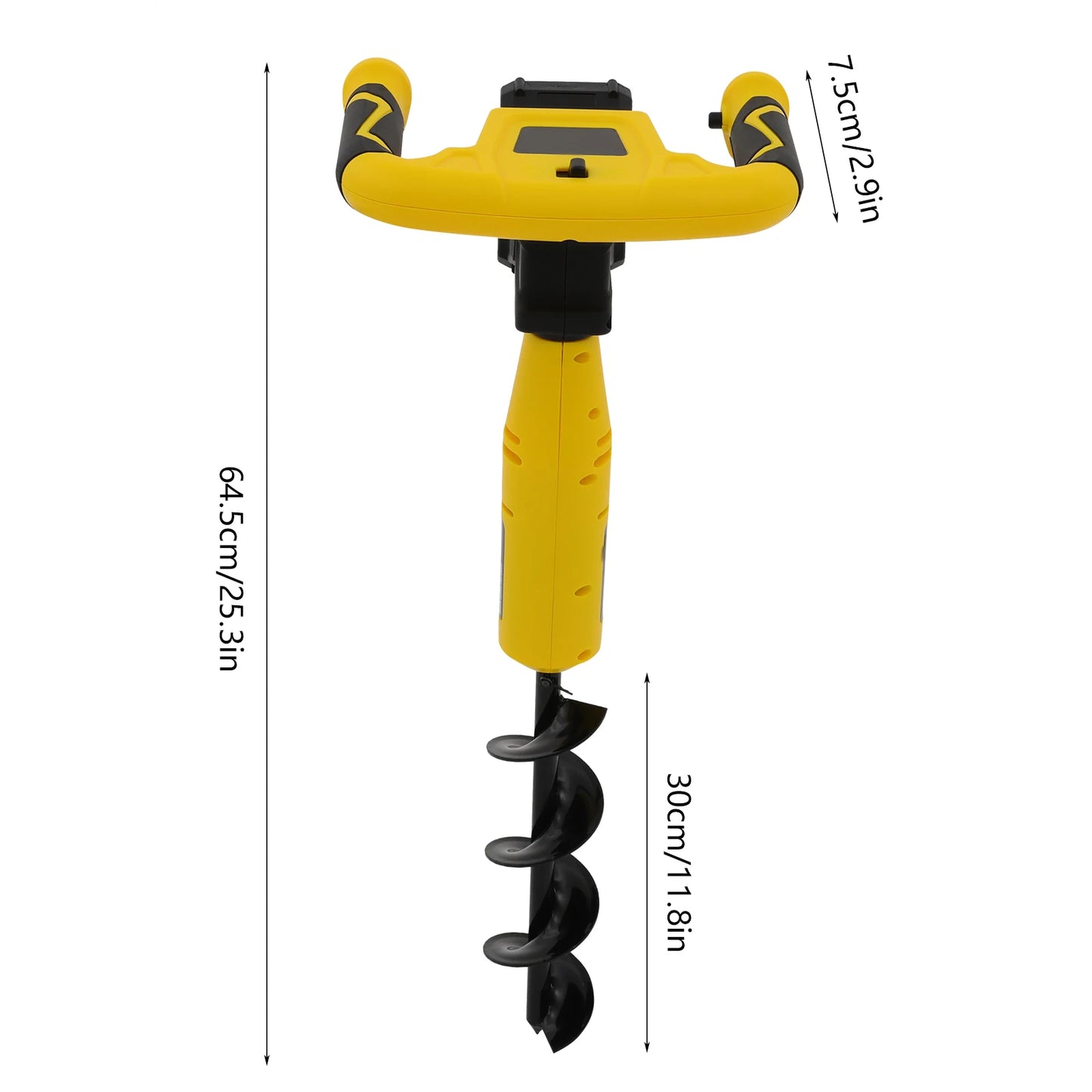 Earth Auger Garden Power Electric Hole Digging Machine Cordless Post-Hole Digger Drill Bit