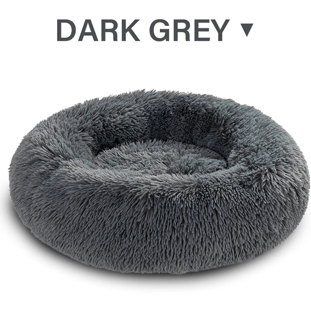 40-120cm Round Plush Dog /Pet Sleeping Bed Cushion Soft