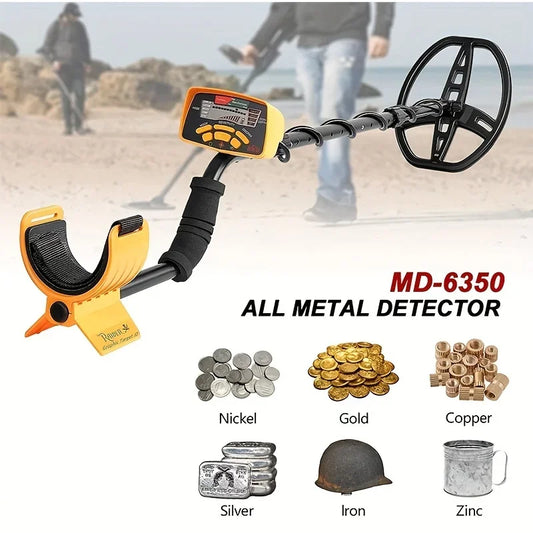 MD-6350 Underground Metal Detector Gold Digger Treasure Hunter MD6350 Professional Detecting Equipment two year warranty