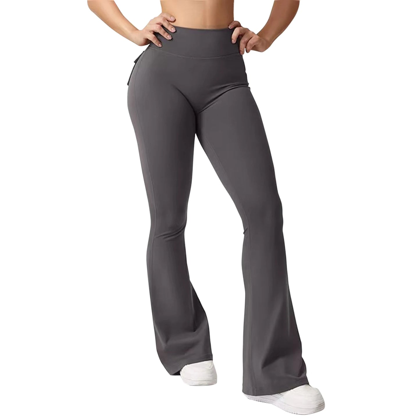 Women s High Waist Yoga Leggings, Pockets Tummy Control Workout Running Stretchy Booty Leggings