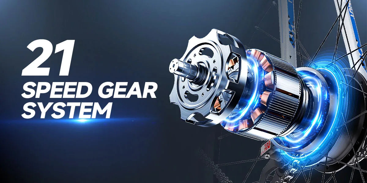 26" E- Bike Mountain Bike With 1000w Peak Motor Electric Dirt Bike With Great Climbing Ability