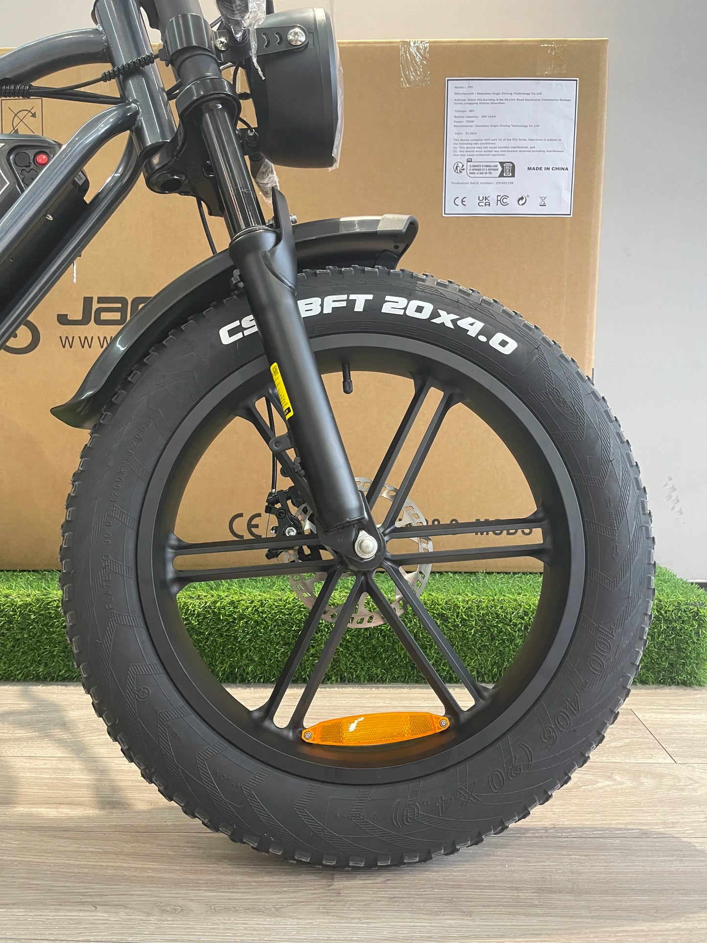 jansno x50 Adult Electric Bike 750W Motor  48V 14AH 20 Inch Tire Mountain Off-Road Motorcycle