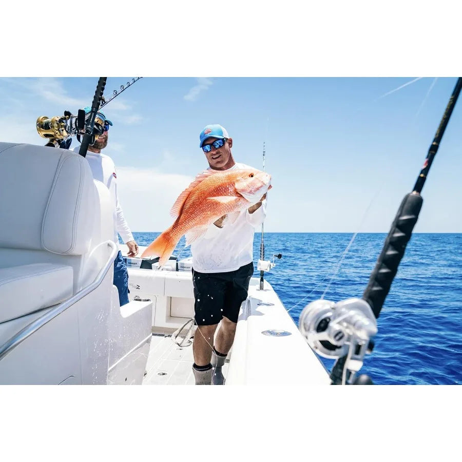 Warfare II Star Drag Conventional Fishing ReelHeavyDuty Saltwater Fishing Smooth Perform High Load