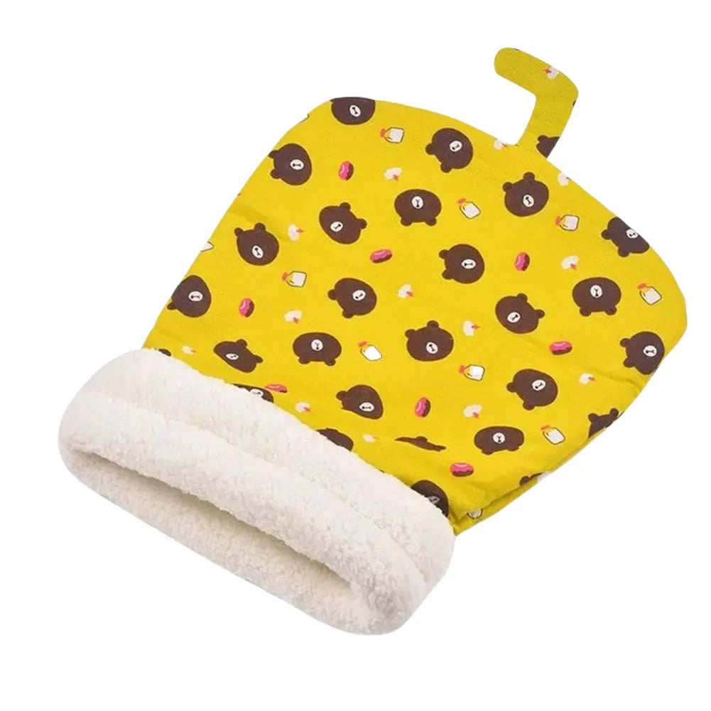 Cute Cartoon Cat Sleeping Bag Soft Plush Bed Funny TunnelNest WarmPuppy and Kitten