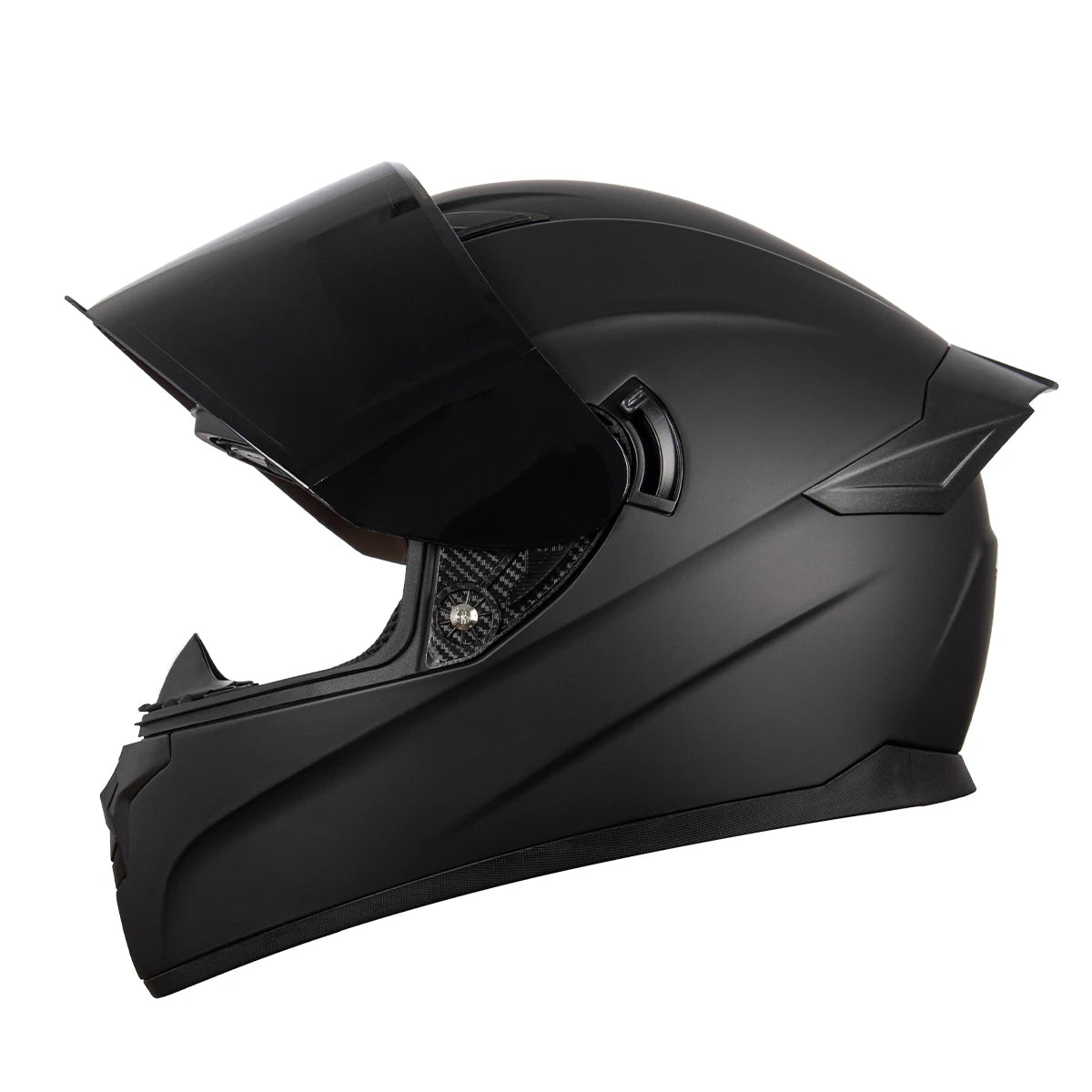 DOT Certified Motorcycle Helmet with Double Visors - Built-in Sun Visor, Unisex for Men and Women