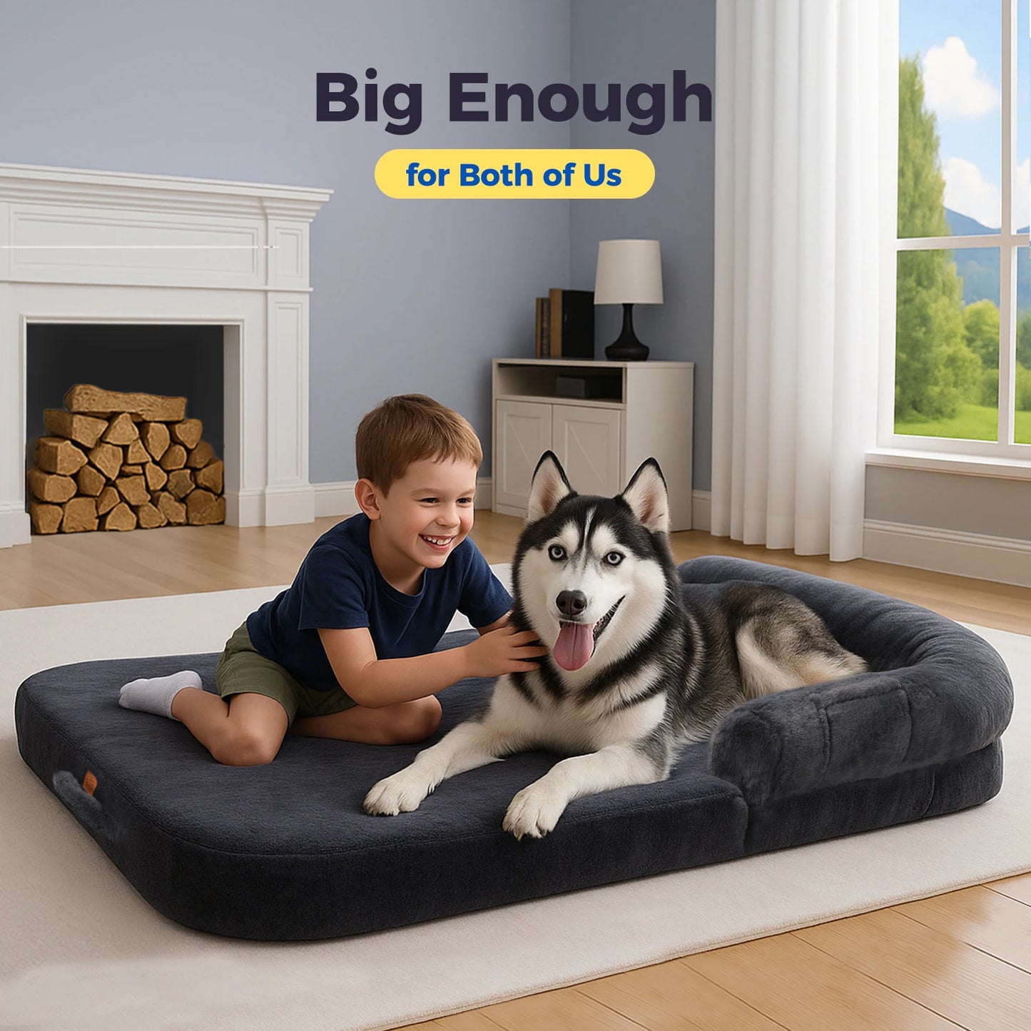 Dog Beds Foldable & PortableWashable No Installation, furniture Dog accessories
