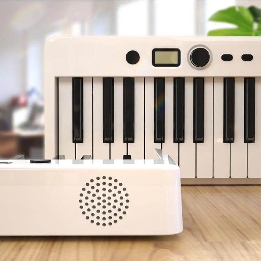 88 Key Foldable Electronic Piano, SemiWeighted Keys, Music Practice/Performance Portable Digital