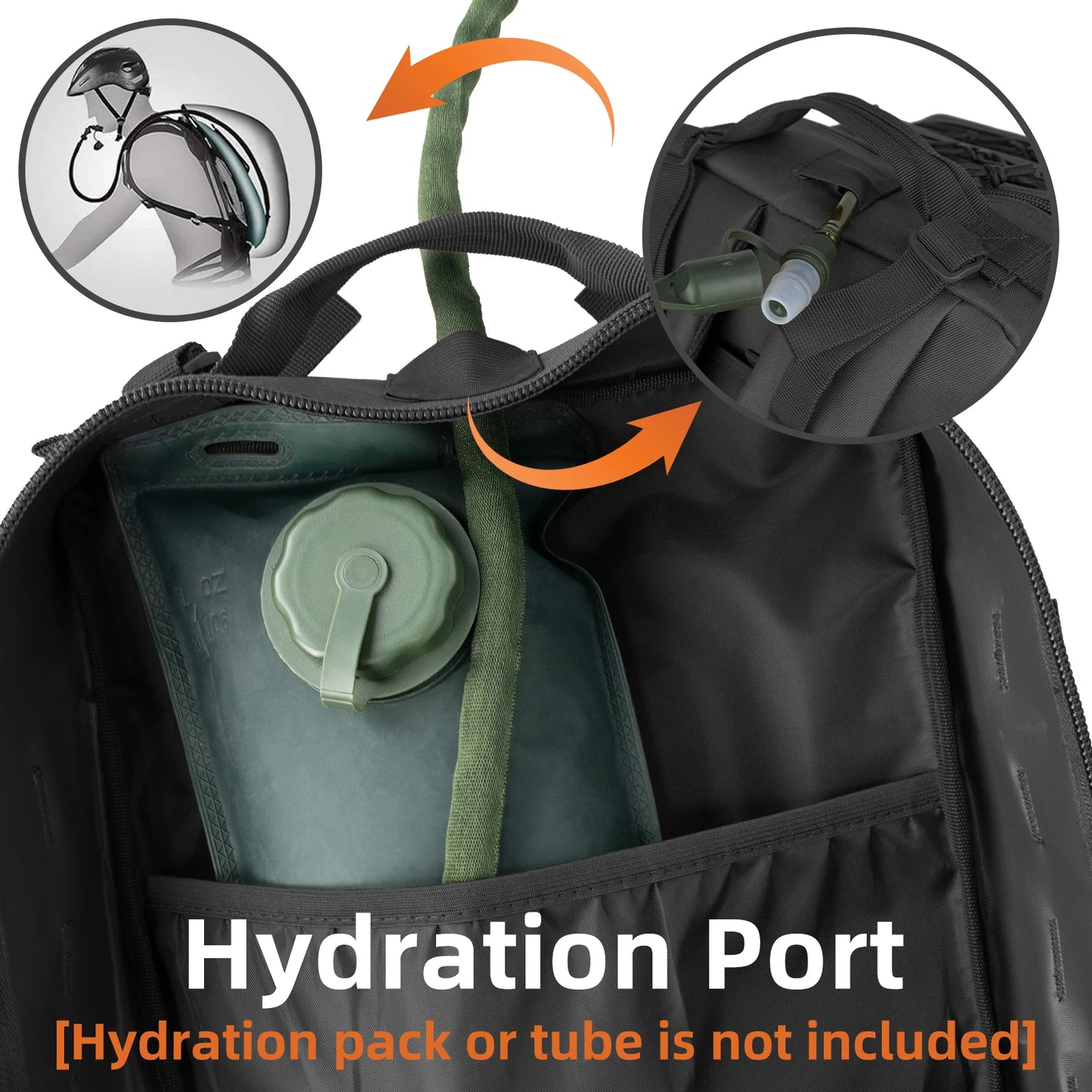 45L Hunting Bags Waterproof Backpack Outdoor bags Rucksacks Tactical Sports Camping Hiking Trekking