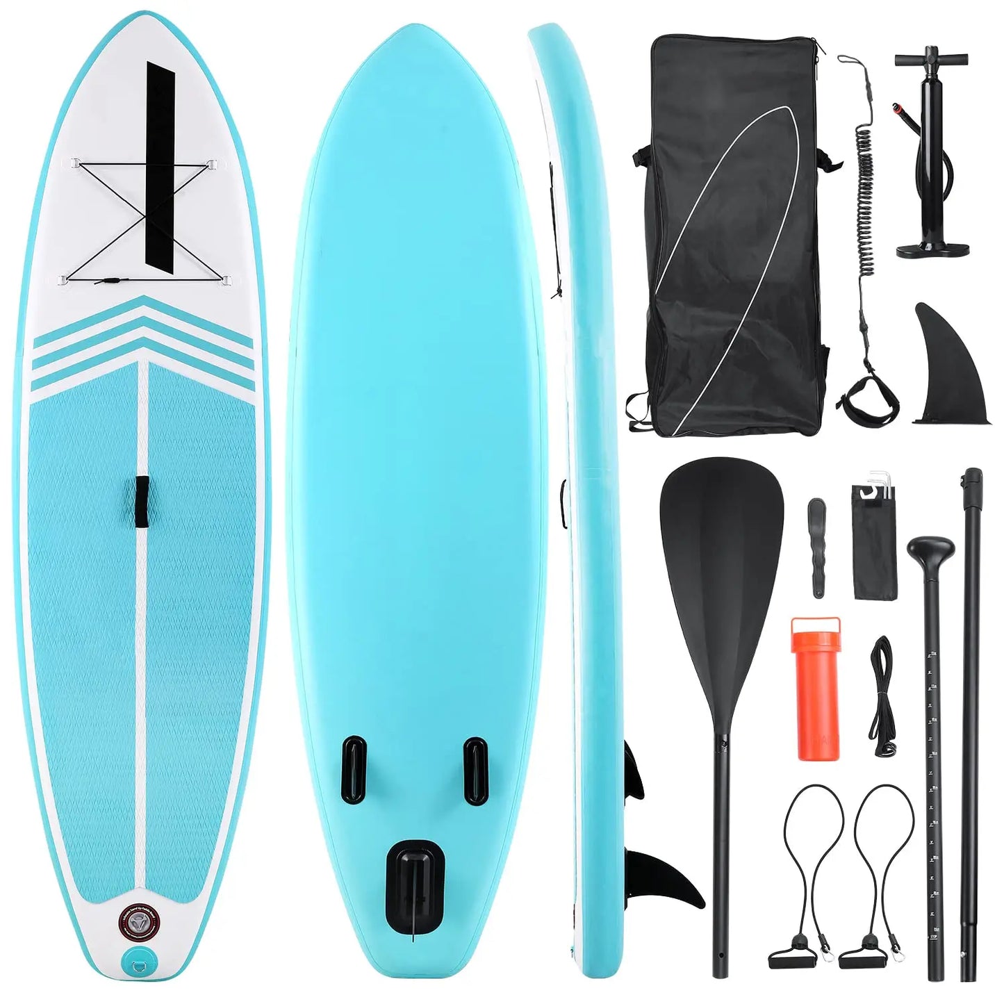 Inflatable Stand up Paddle Board SUP  Accessories Triple Action Pump Fishing