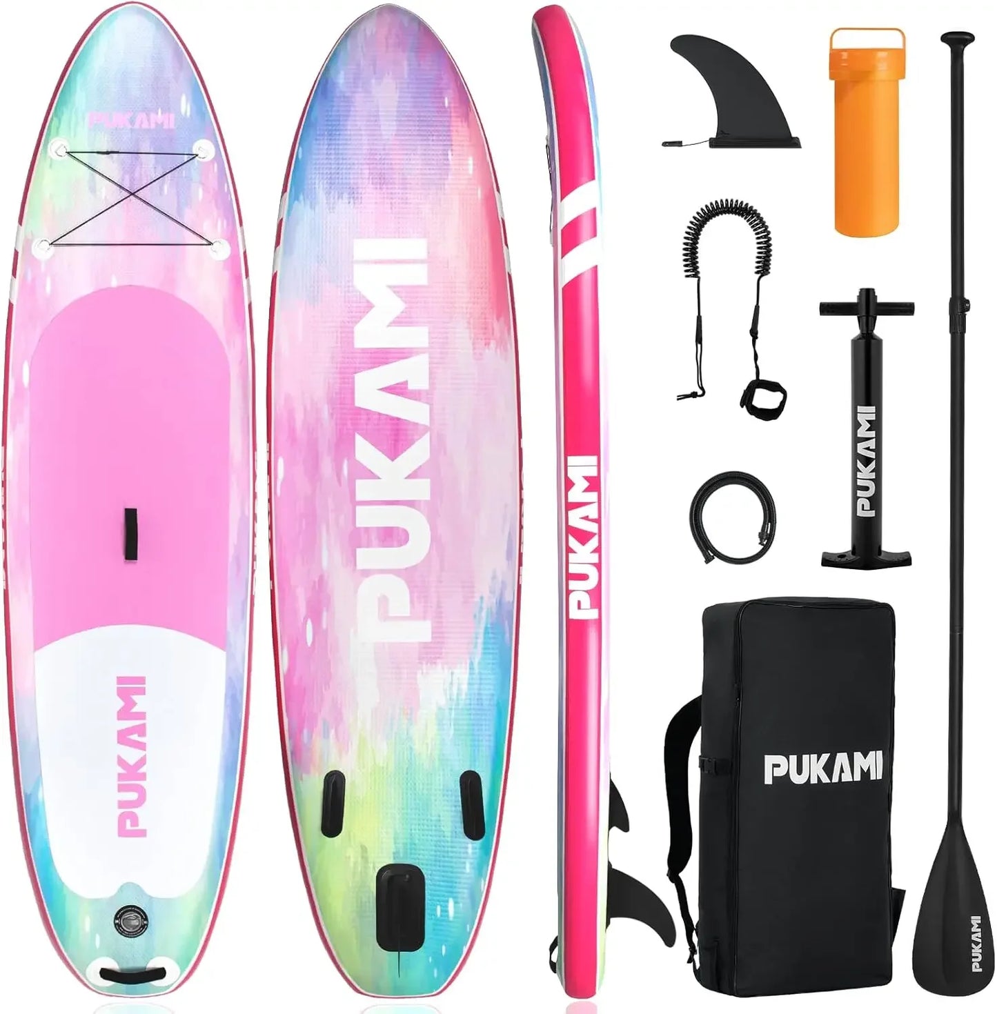 [High-Quality, Hot Deal!]Inflatable Paddle Board 10.6' Stand Up Premium SUP Accessories & Bag