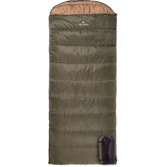XL, -25F, 20F, 0F Degree Sleeping Bags, All Weather Warm , Adults and Kids, Camping Season