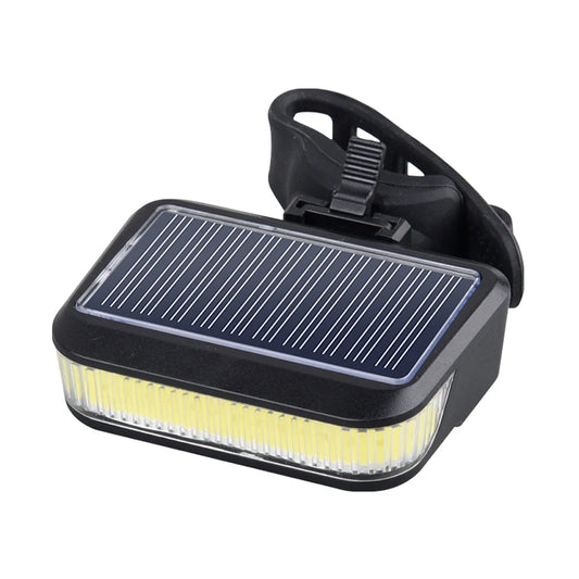 Solar Bicycle Rear Light Waterproof Safety Warning 30LM Mountain Road Bike Rear Light 600mah