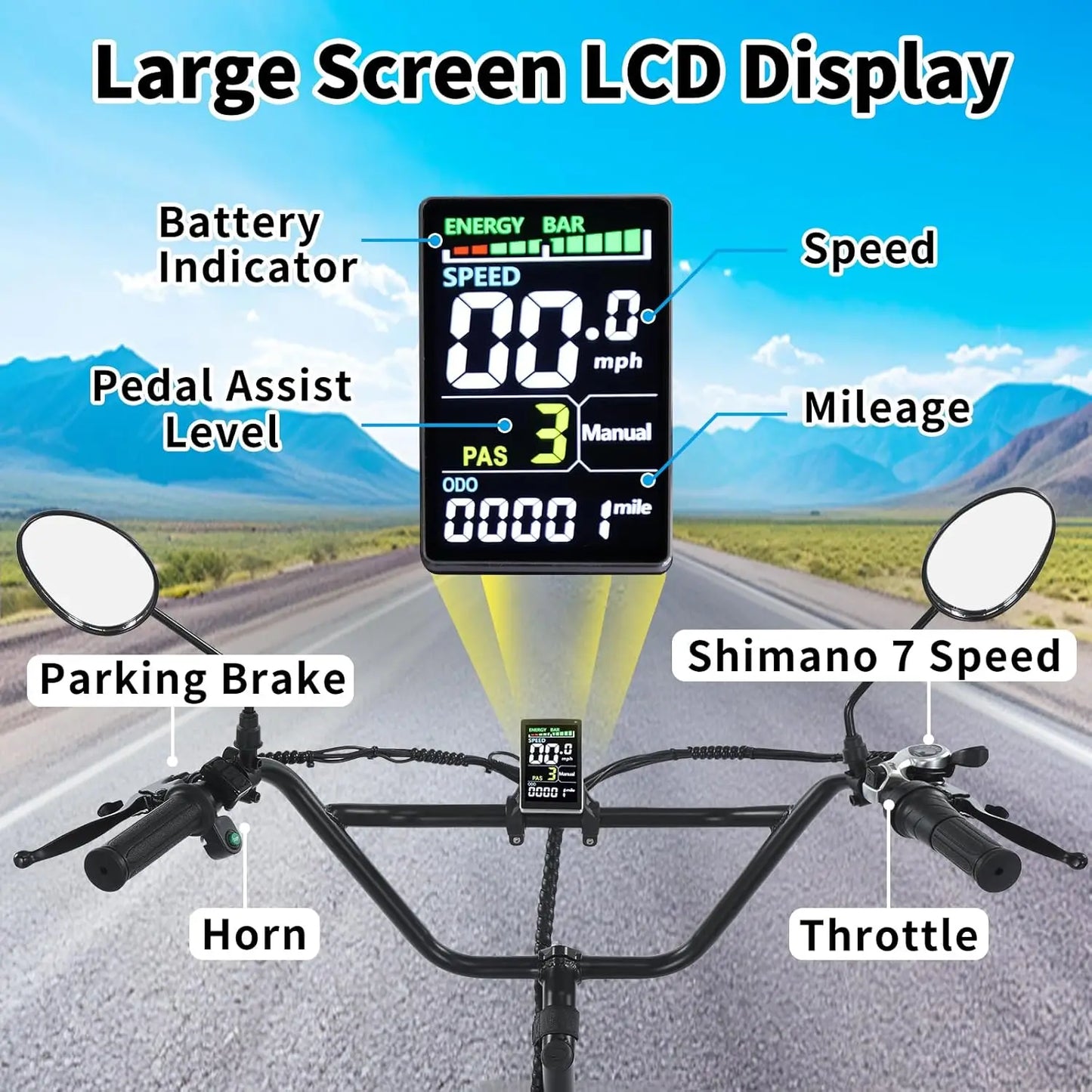 E-Tricycle, Adults,Fat Tire Folding ,3 Wheels E-Bikes, Peak 700W Step-Thru, Customized