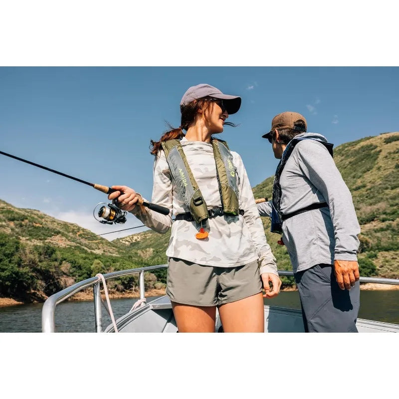 Onyx A/M-24 Automatic/Manual Inflatable Life Jacket, Low Profile, Compact Design or manual Inflation