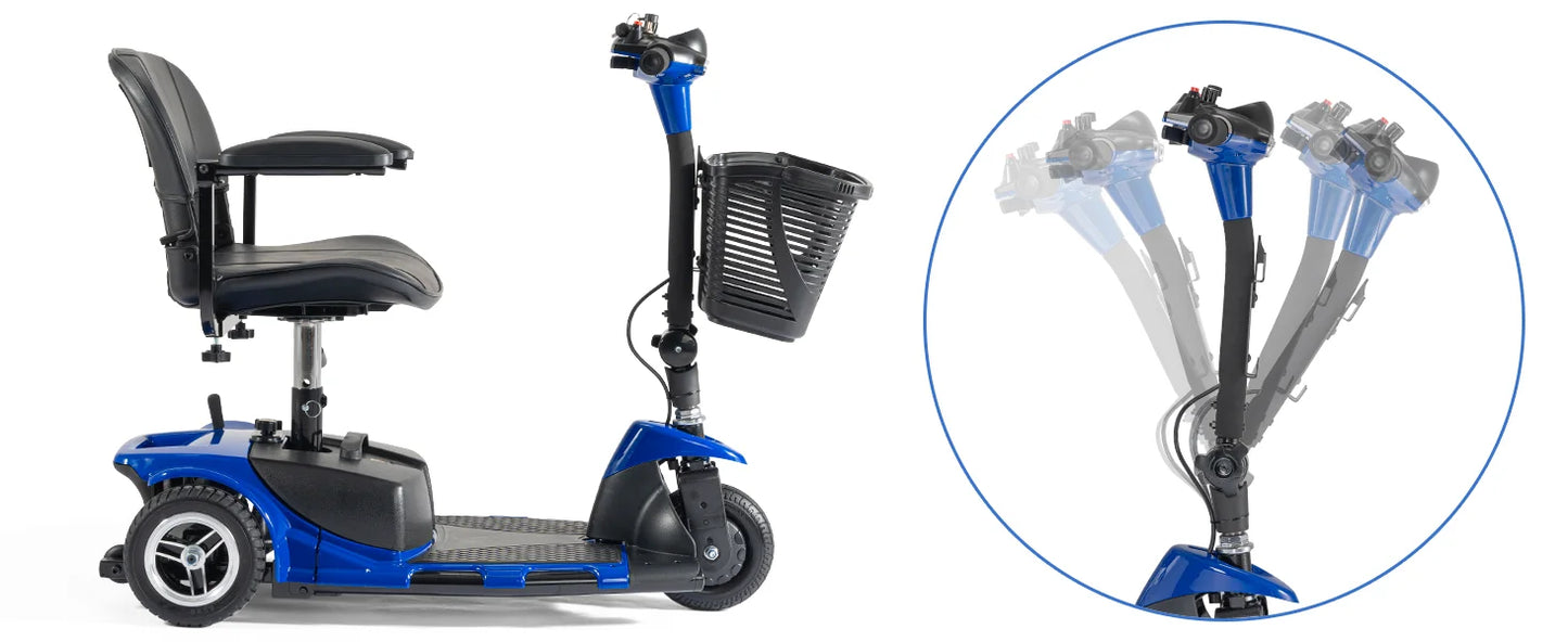 Electric Mobility Scooter 3 Wheel Portable Foldable For Adult Elderly Disabled, Sport