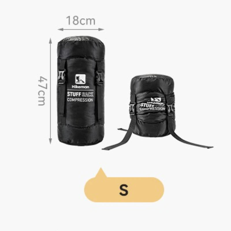 Outdoor Sleeping Bag Compression Bag Camping Travel Organizer Large Capacity Portable Compression Storage Bag for Camping Clothe