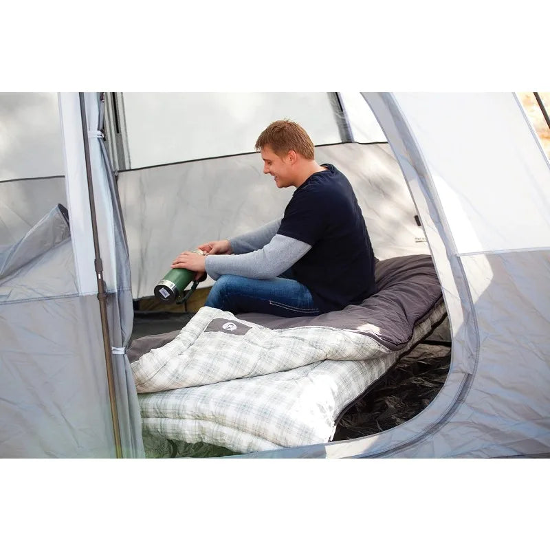 Coleman Heritage Big & Tall Cold-Weather Sleeping Bag, 10°F Camping Adults, Comfortable