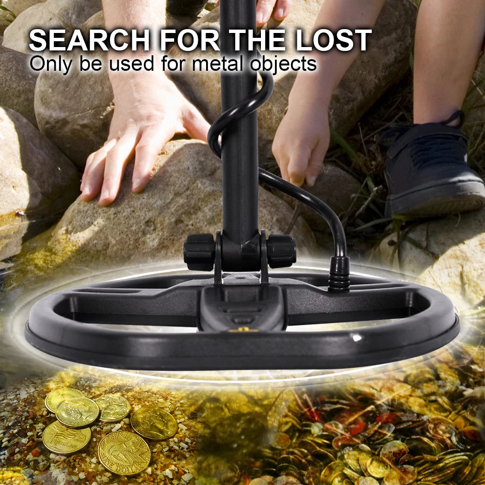 TX-850 Metal Detector Professional Underground Depth 2.5m S Gold DetectorTreasure Pinpointer 11inch