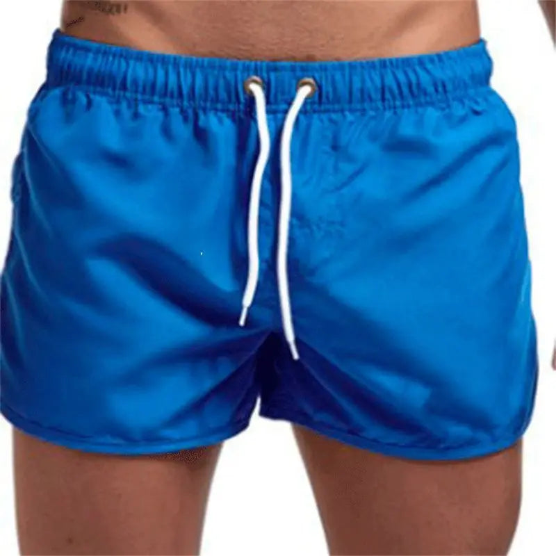 2025 New Summer Men's Brand Beachwear Sexy Swim Trunks Low Waist Breathable Beach Wear Surf