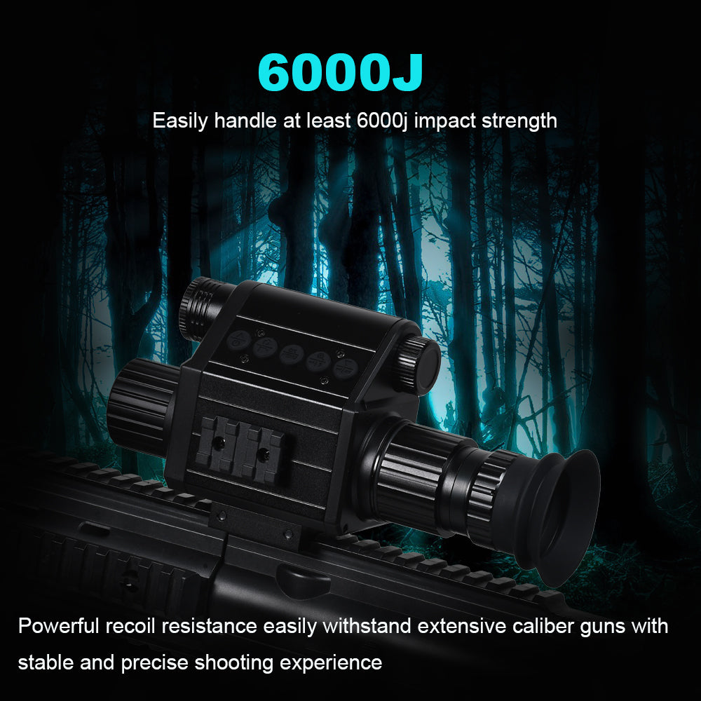 M5 Digital Riflescope Night Vision Scope Sight Infrared Monocular 1080P Video All in 1 for Hunting