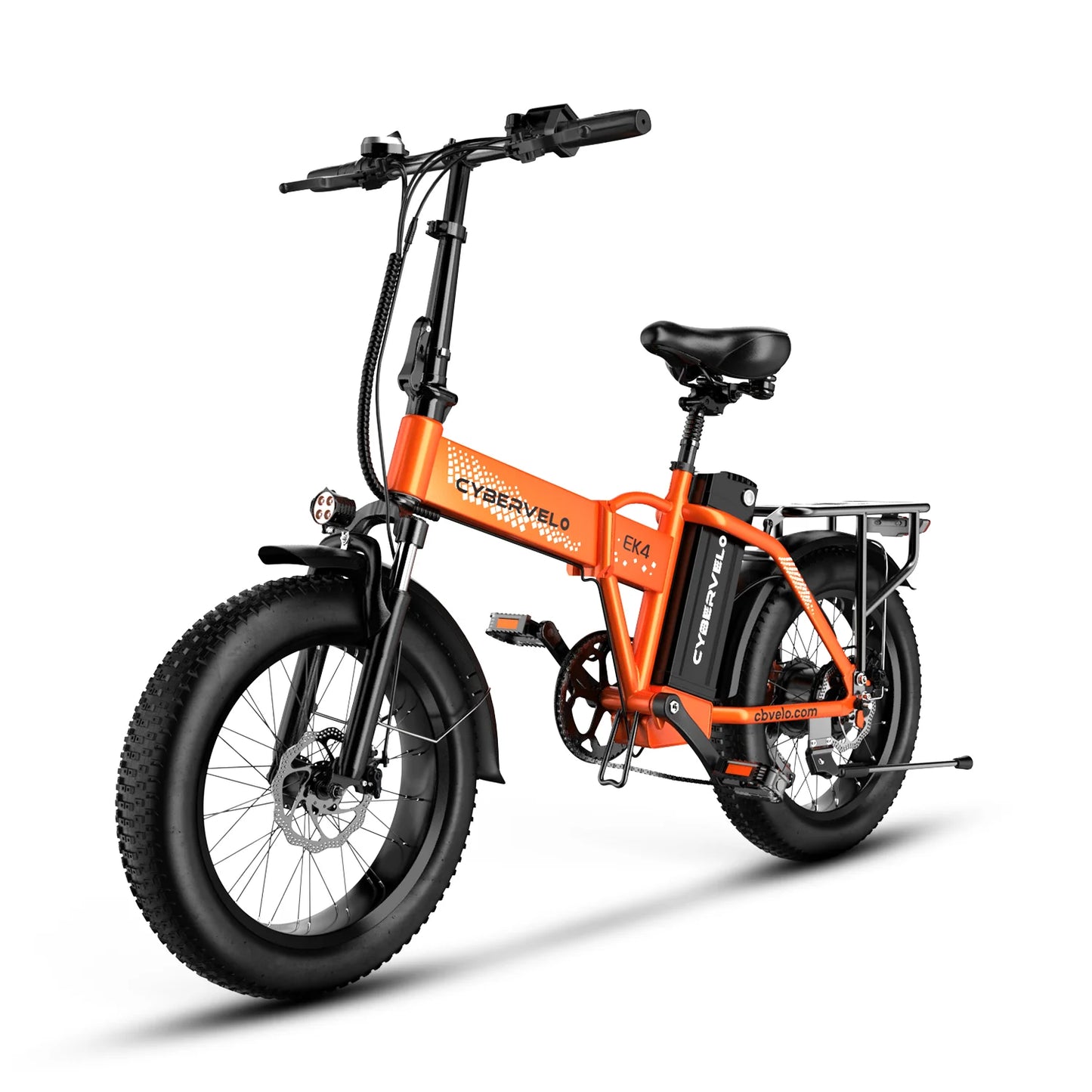 1000W Folding Electric Bike, 48V 20AH Large Removable Battery,30+MPH, 80 Mi Max Range, 20" Fat Tire