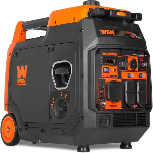 Portable 4800-Watt Ultra-Quiet RV Inverter Generator with Fuel Shut-Off Feature GAS-NOT SOLAR
