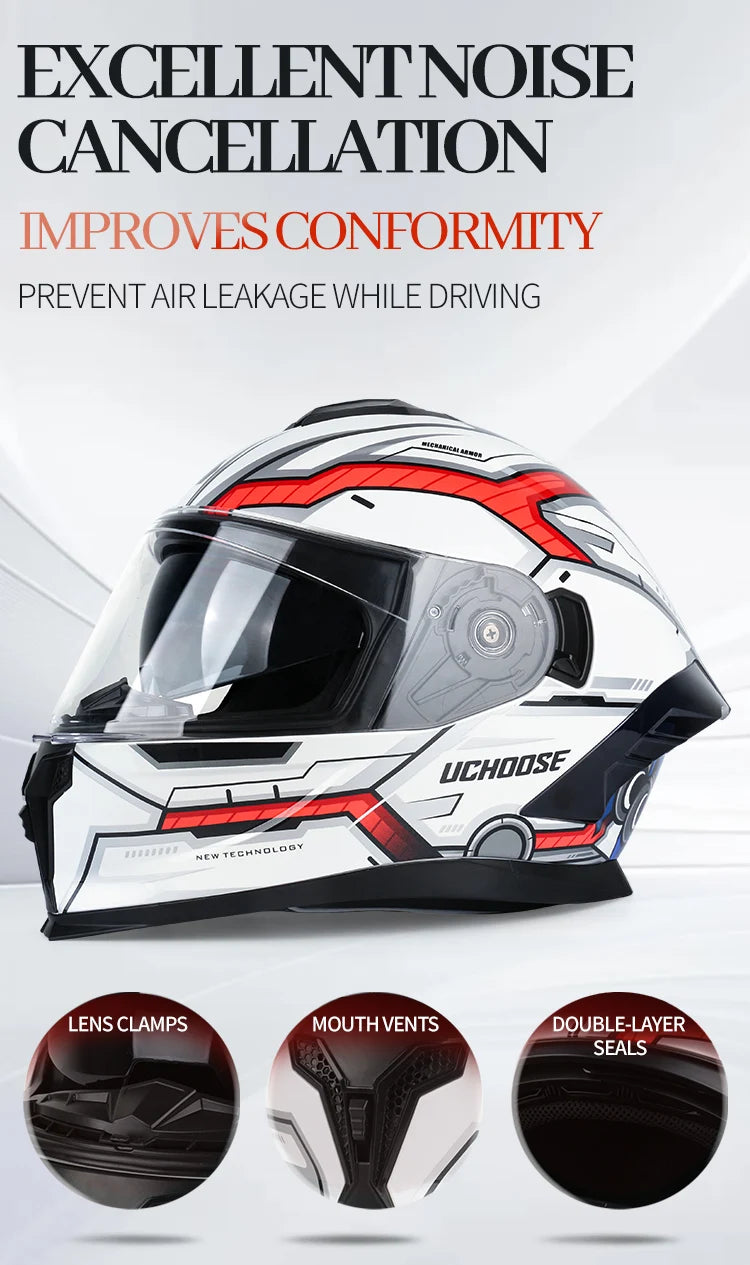 DIY modular helmetDOT Motorcycle Helmet Four Seasons Motocross Racing Modular Flip Up  Men Women