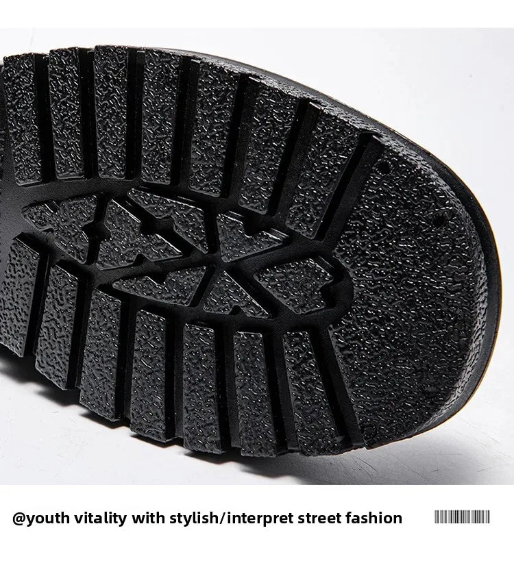 Thickened Style Outdoor Waterproof Non-Slip Portable Rain Boots Short Tube Ladies/MAN Rain Shoes