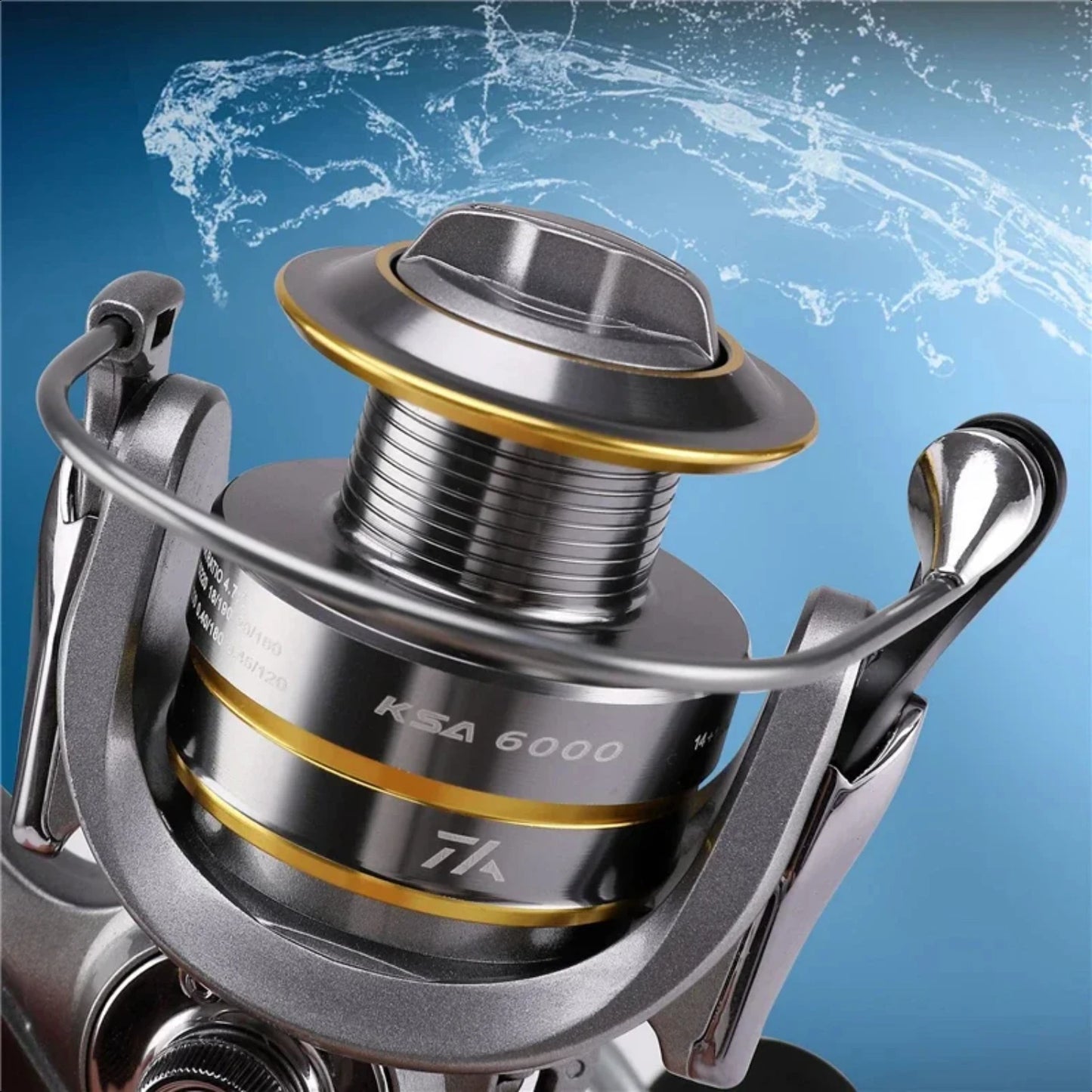 ,Double Spool,Supper Smoothly,Fishing Reel,Metal Arm,Carp Spinning Reel,Baitcasting Casting Reel
