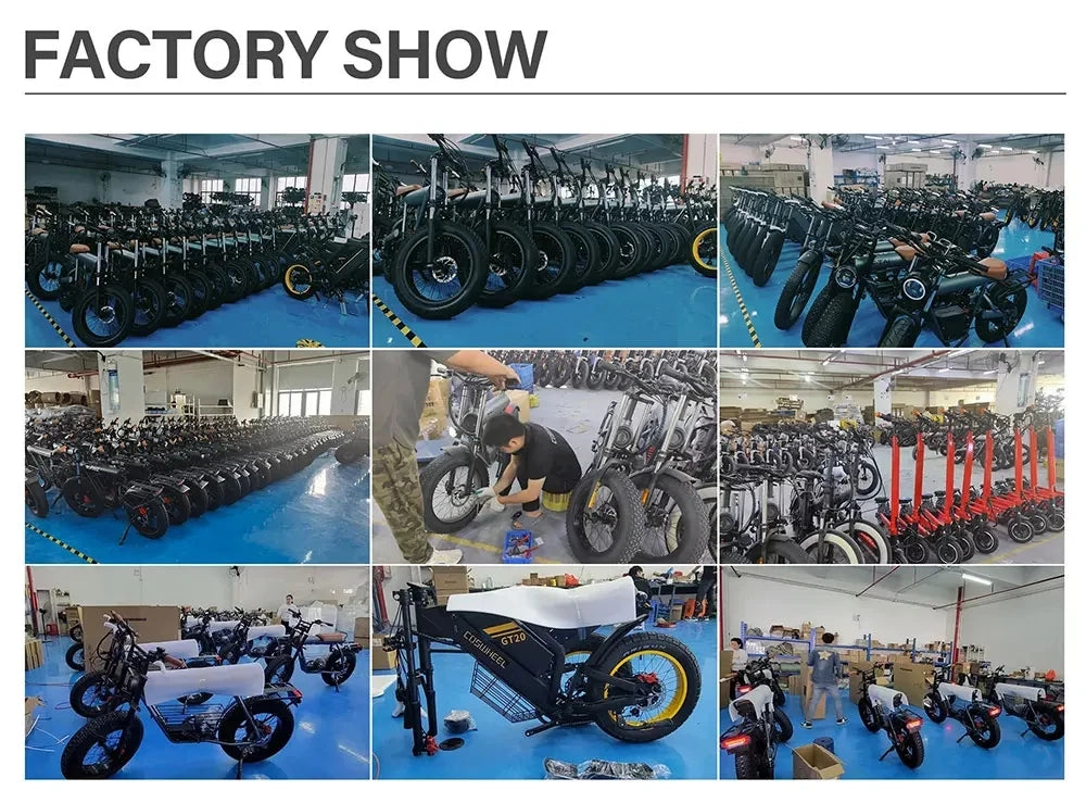 COSWHEEL T26 Electric Bike 26Inch Fat tires Mountain 1000W 48V 25AH hydraulic brake  Off Road