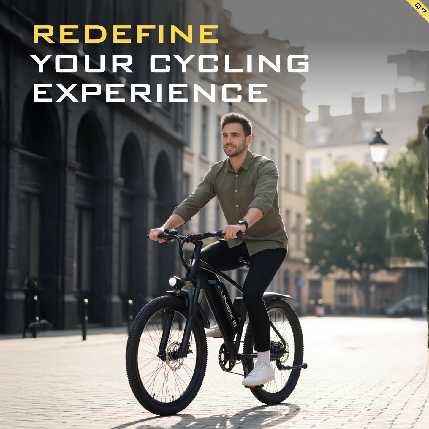 26'' E-Bike, Adults,750W Peak Motor Mountain,22MPH, upto45 Miles,7-Speed,Removable Battery