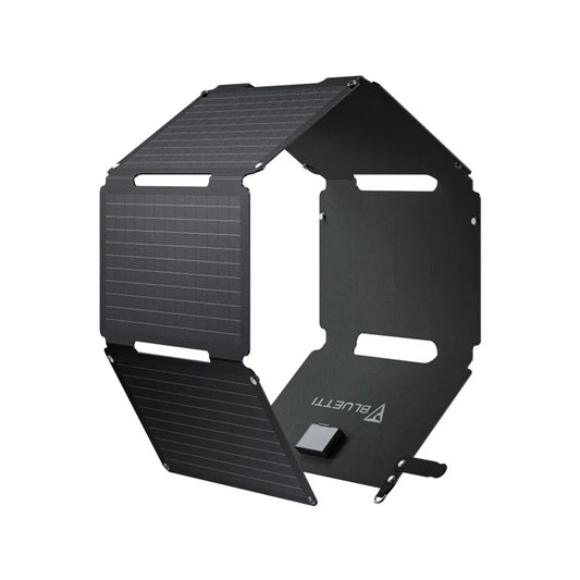 [US Stock] BLUETTI 60 Watt Solar Panel For Portable Power Station AC2A, Foldable Solar Charger,hike