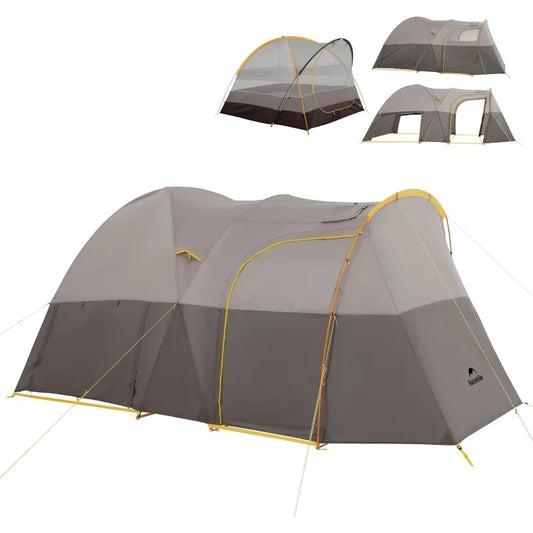 Hot Tent with Stove Jack, 4 Season, 1/2/4/6 Person Camping  UPF50+ Waterproof Windproof Winter