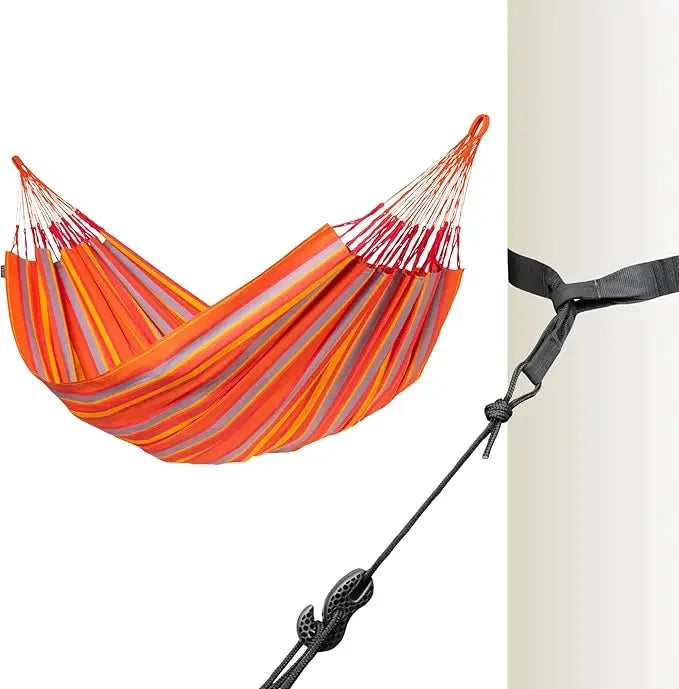 Classic Hammock, Outdoor & Indoor Swing, Relaxation,Weather & Tear Resistant Patio Backyard Hammock